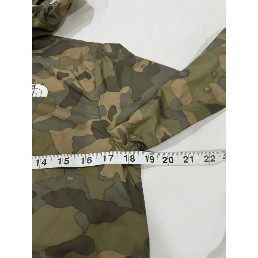 The North Face Boy’s Camo Lightweight Zip Up Windbreaker Hoodie Size Large 14/16 - Picture 8 of 9
